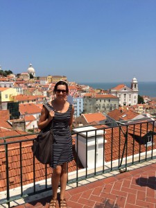 Ms. Ruhr in Lisbon this past summer